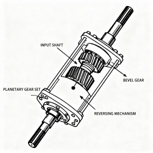 Right-Angle Planetary Gearbox