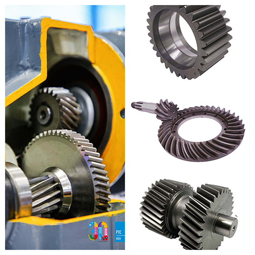 Spur ማርሽ Gearbox