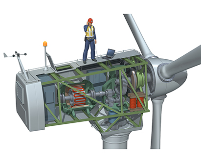 afẹfẹ-turbines-gearbox