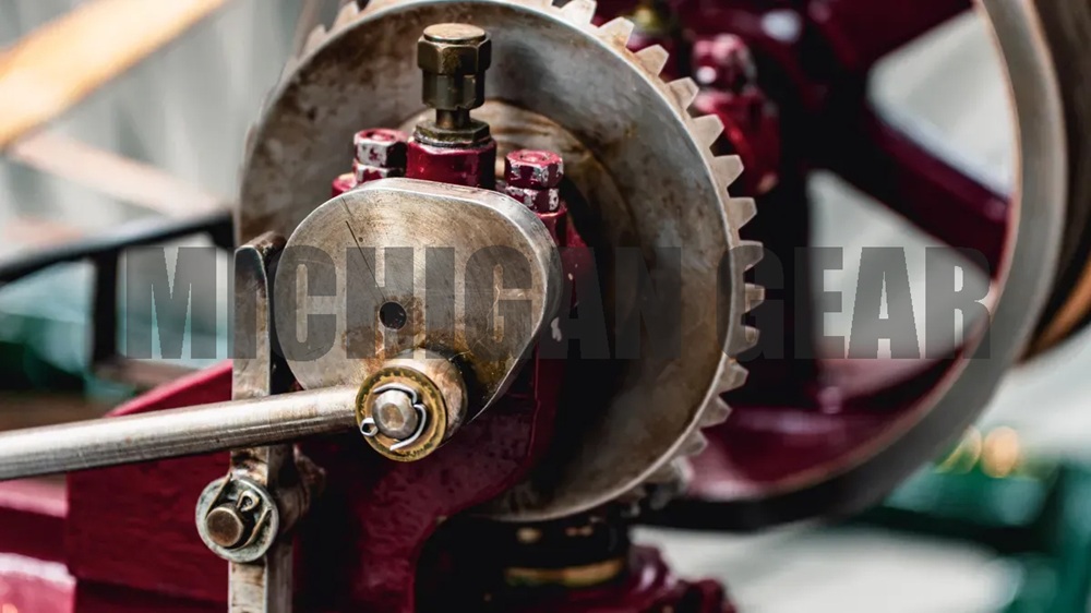 Hypoid gears transmit power