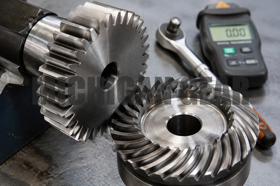 spiral miter gear
